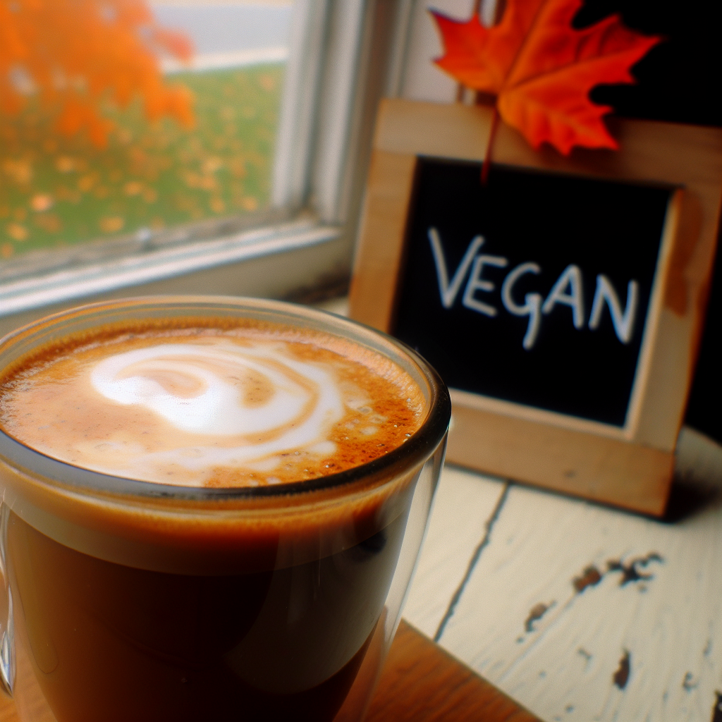 Veganer Pumpkin-Spice-Latte